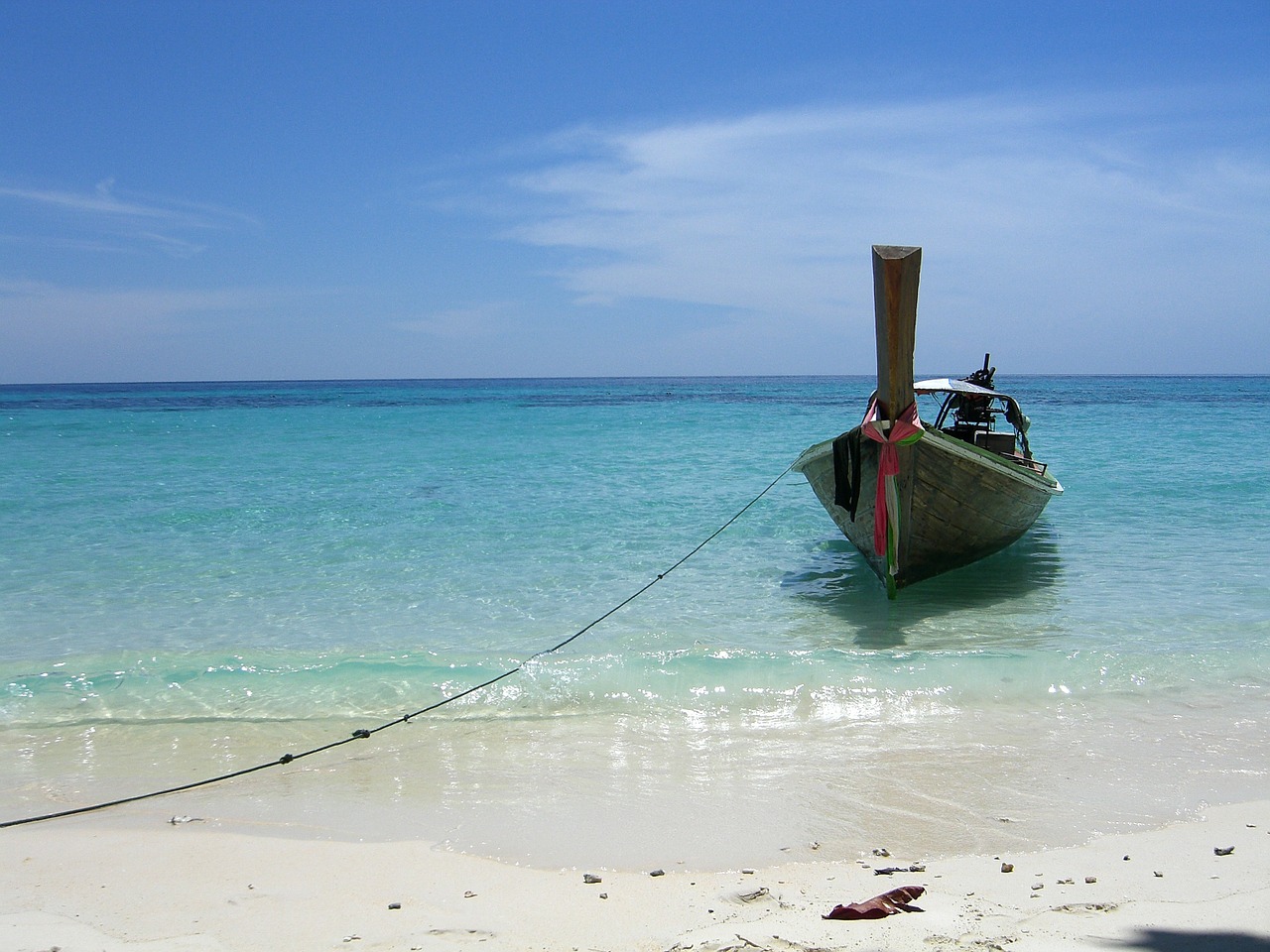 fishing boat boot ocean free photo