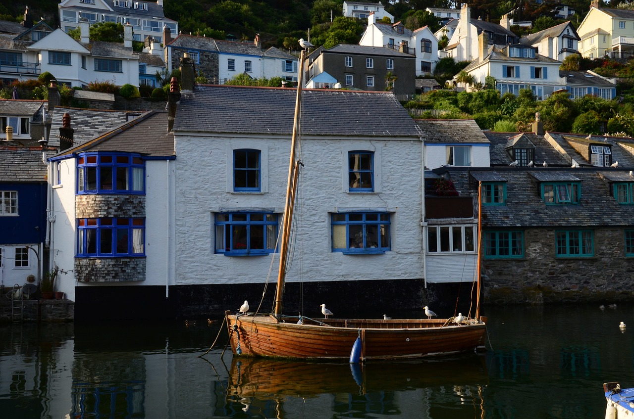 fishing boat port romantic free photo