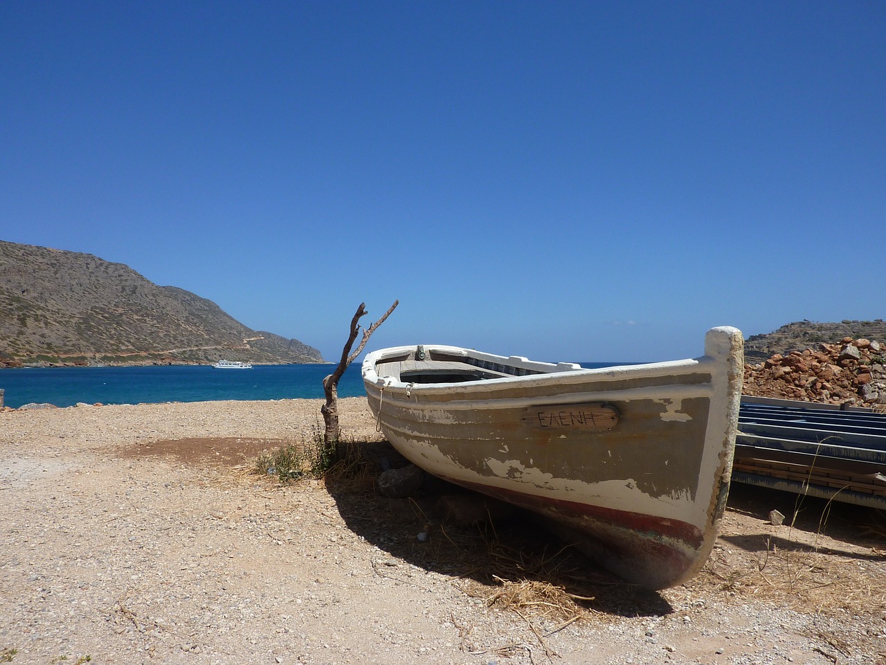 fishing boat crete holiday free photo