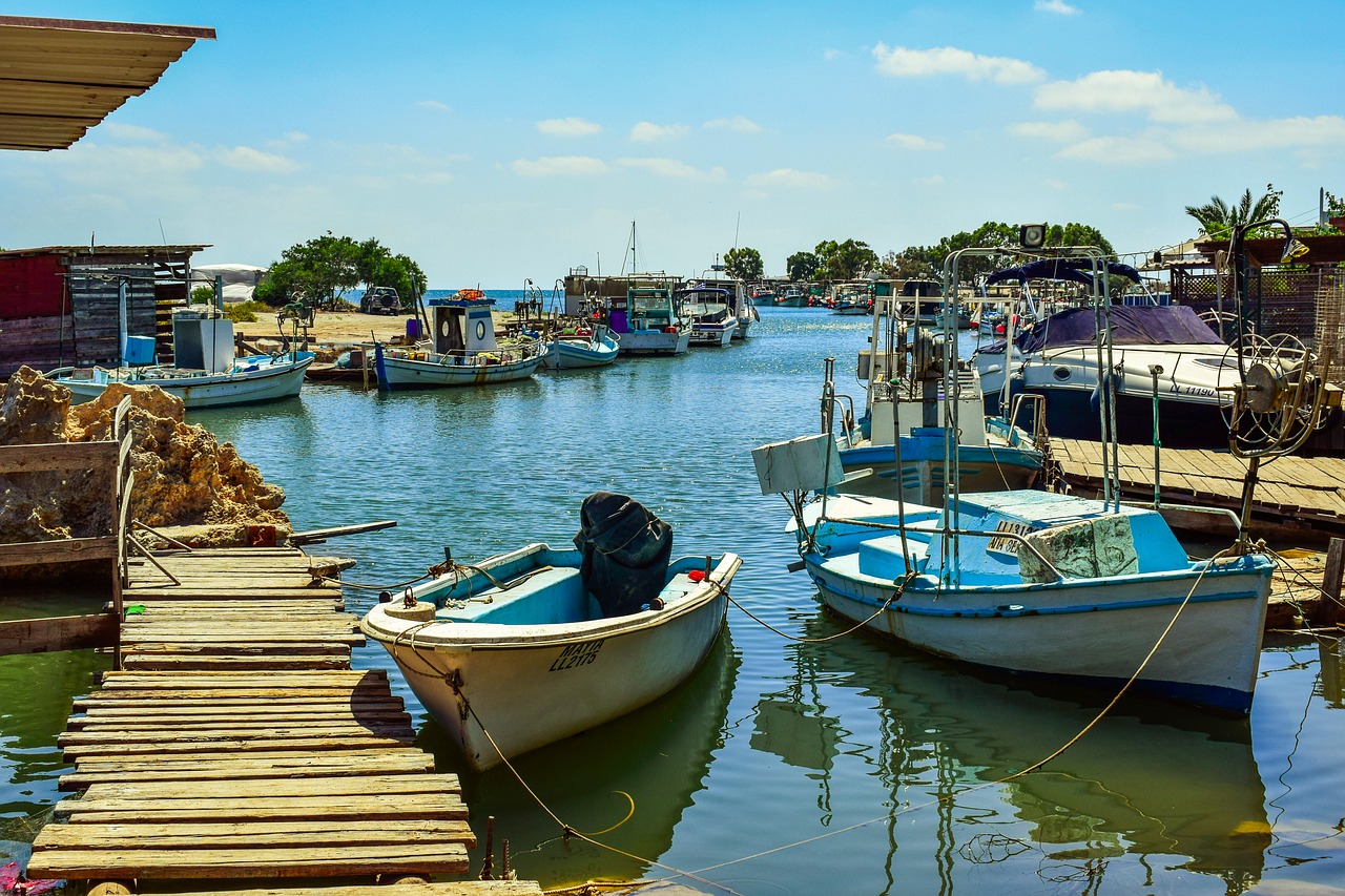 fishing boats fishing shelter picturesque free photo