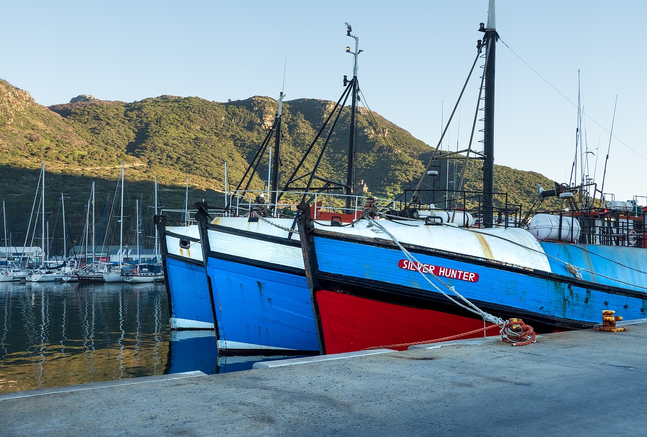 fishing boats  berth  jetty free photo