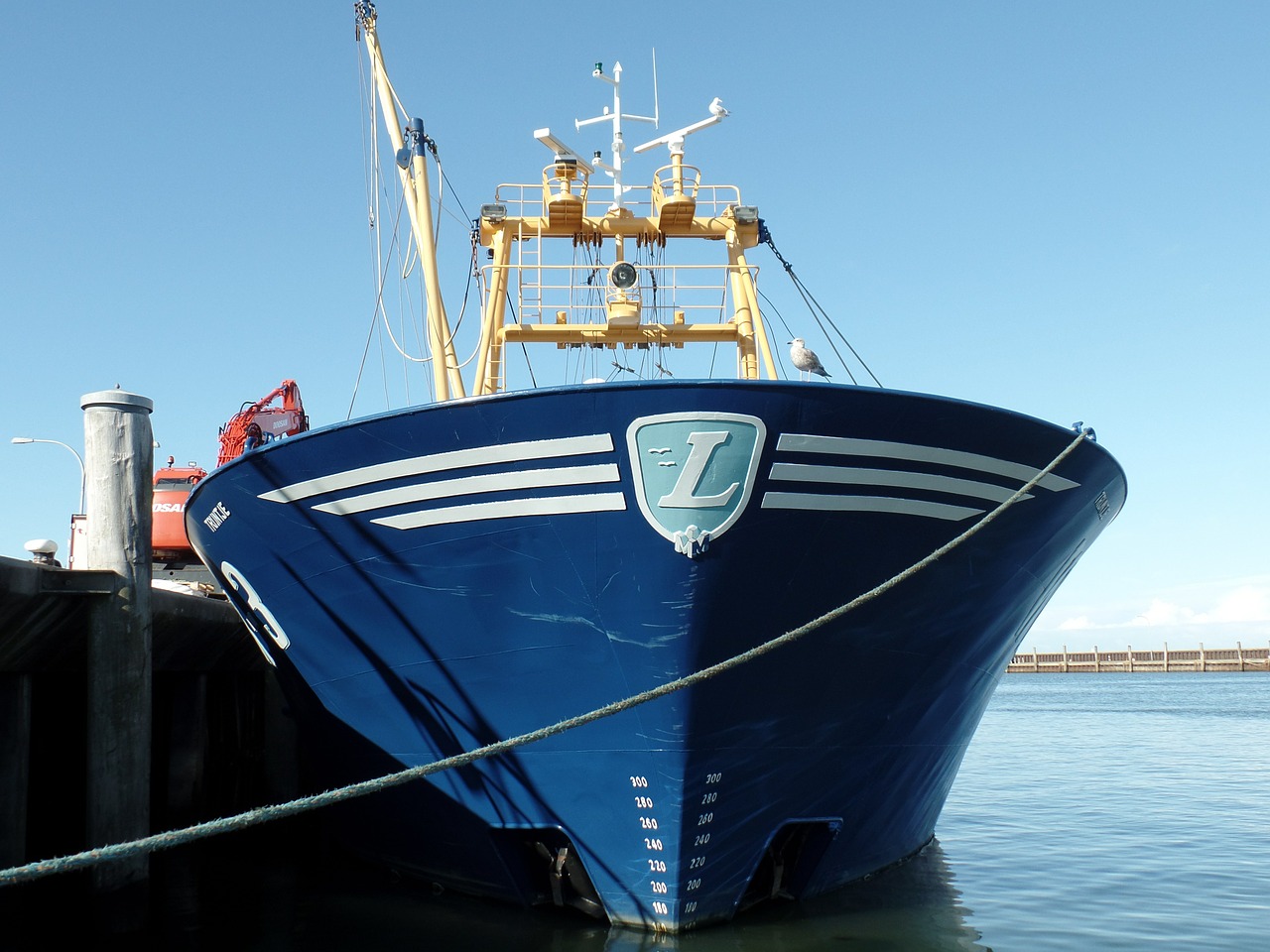 fishing industry fishing vessel ship free photo