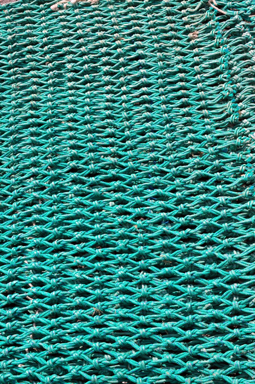 fishing net mesh node free photo