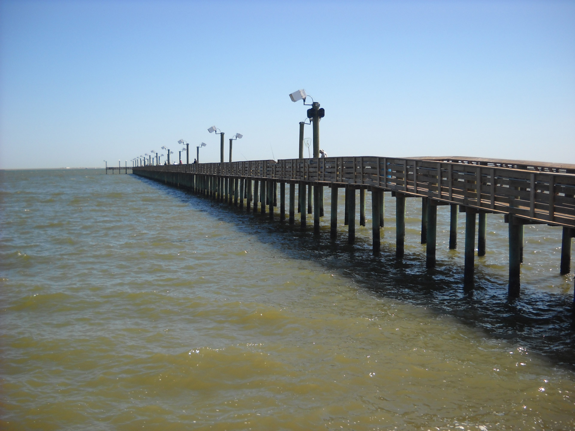 pier fishing gulf of mexico free photo