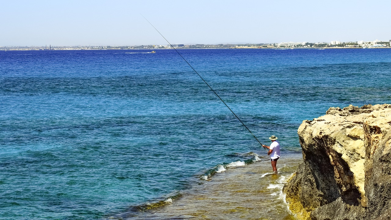 fishing time summer leisure free photo