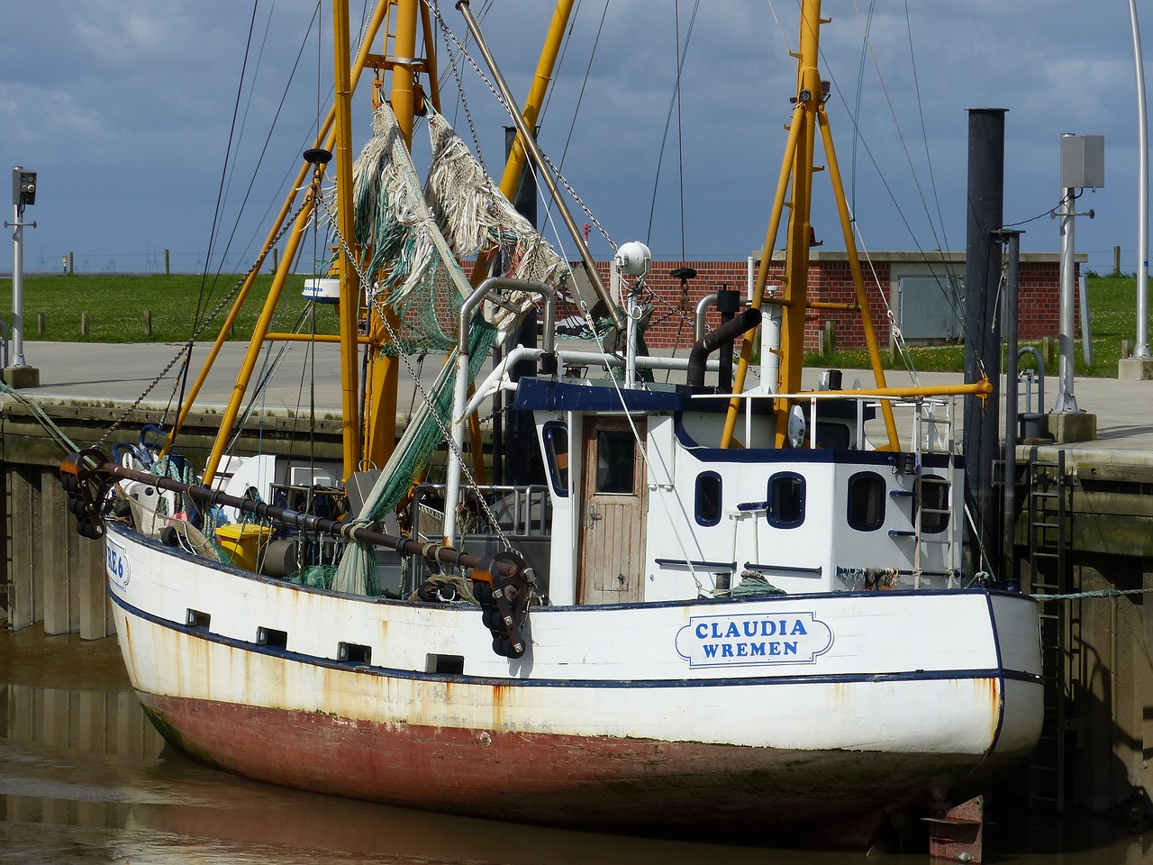 fishing vessel north sea shrimp free photo