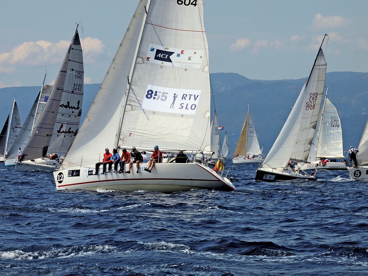 fiumanka sailing race free photo