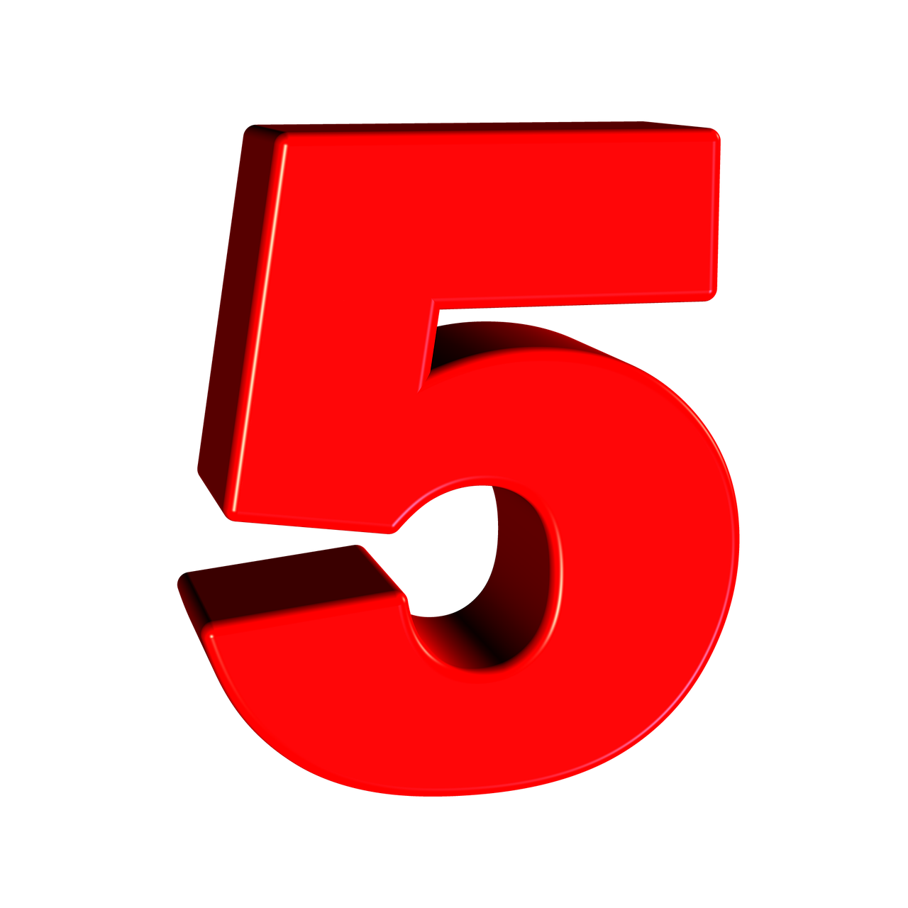 five number 5 free photo