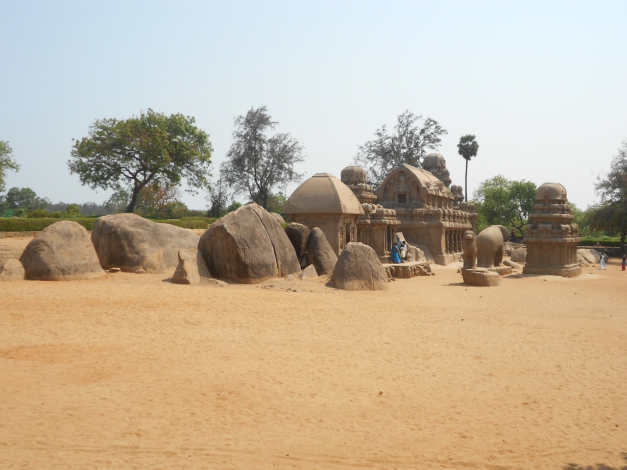 five rathas temple mahabalipuram india free photo