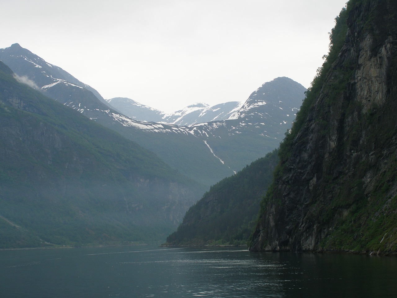fjord summer norway free photo