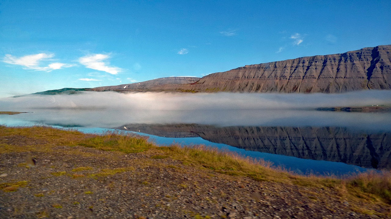 fjord dýrafjörður iceland free photo