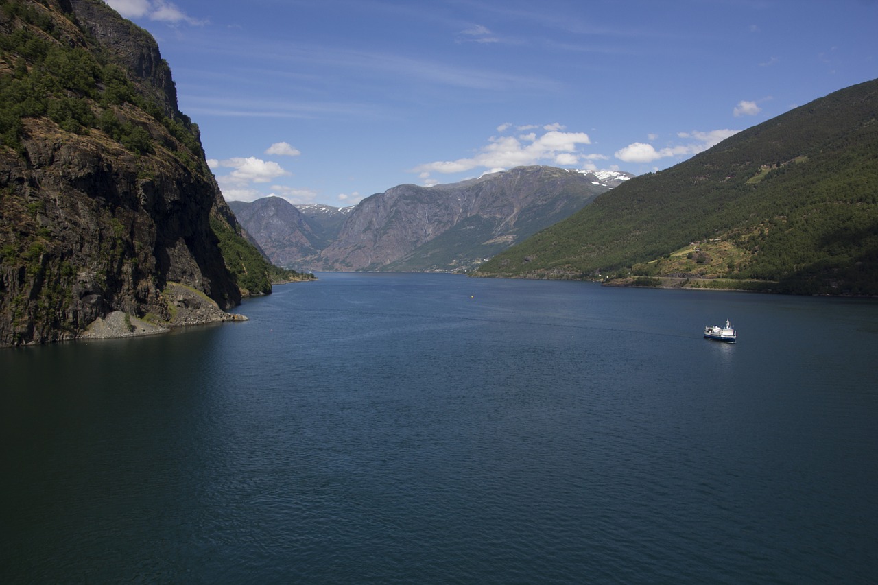 fjord  norway  flam free photo