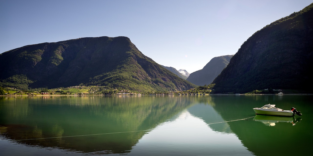 fjord  mountain  norway free photo