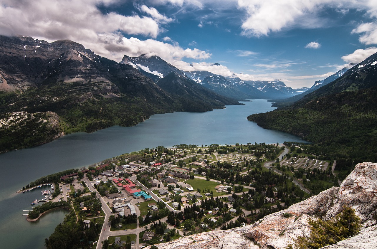 fjord town norway free photo