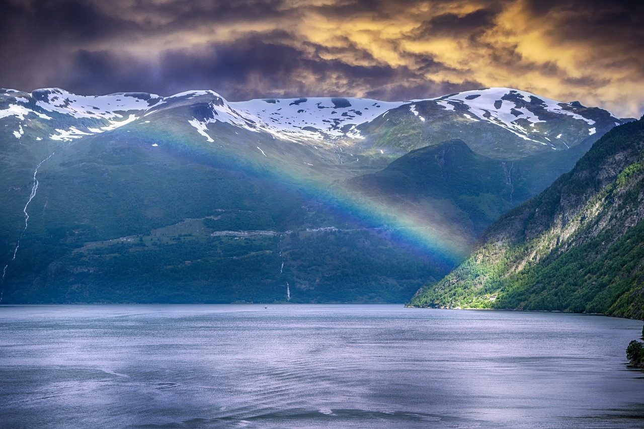 fjords  norway  landscape free photo