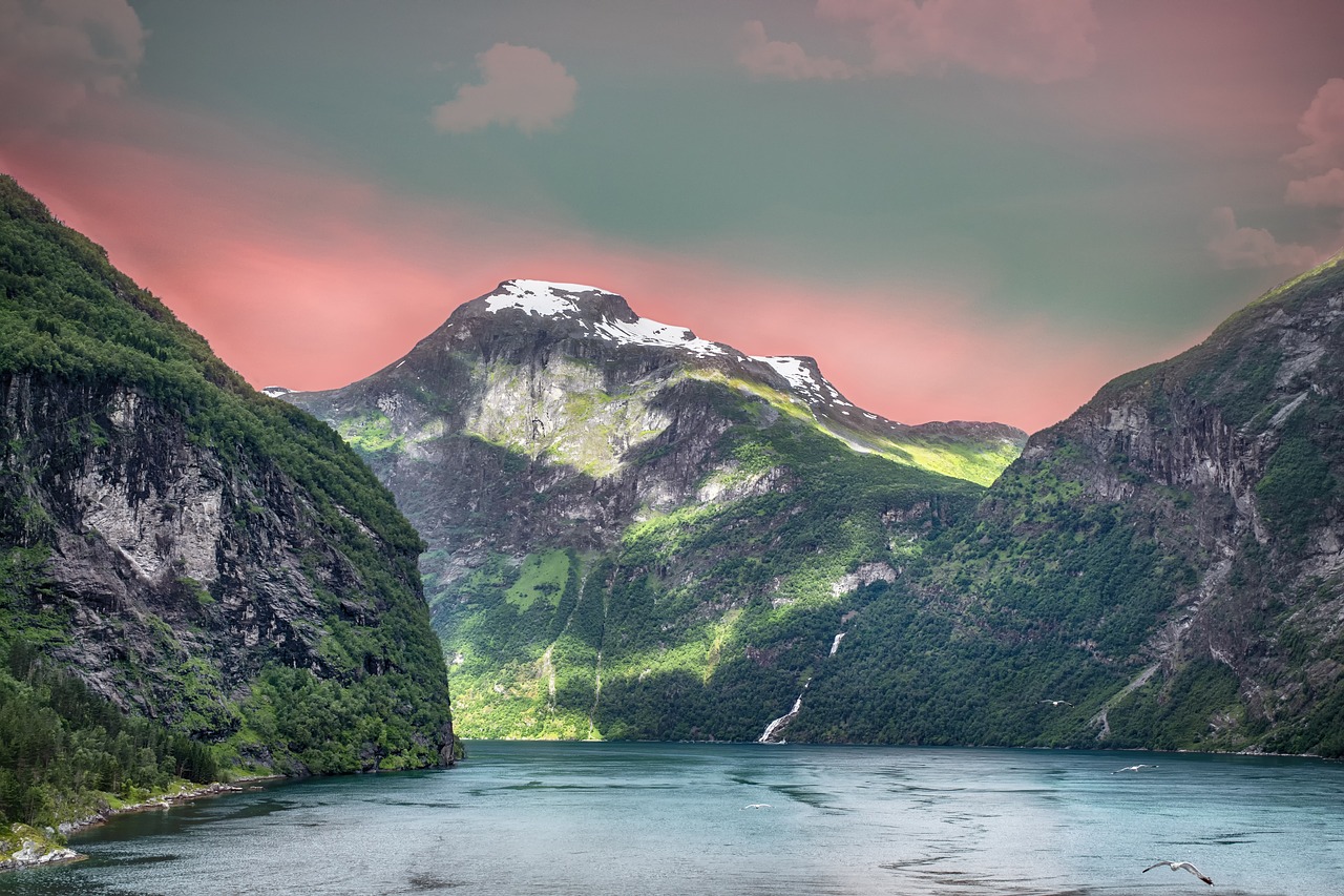 fjords  norway  landscape free photo
