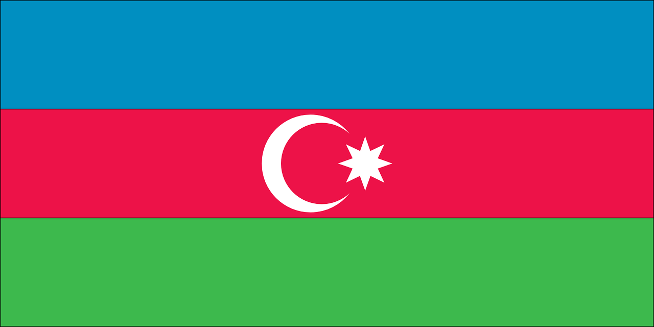 flag country azerbaijan free photo