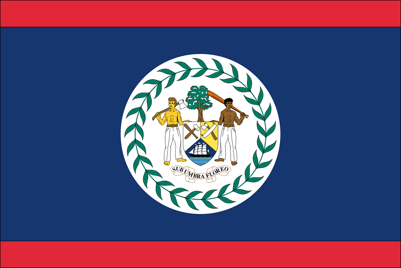 flag country belize free photo