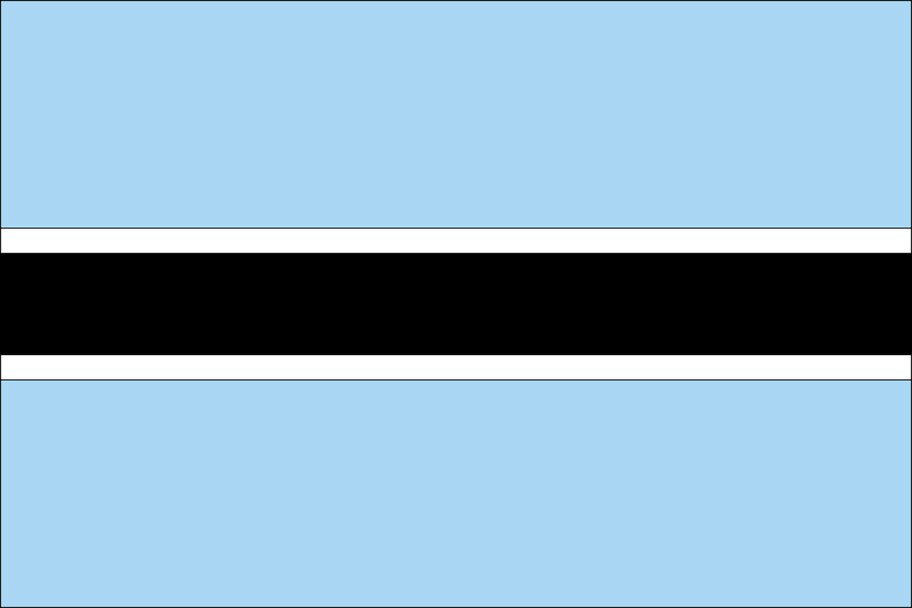 flag country botswana free photo