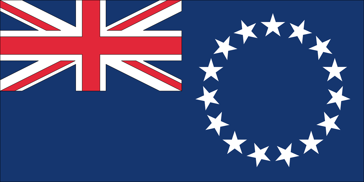 flag country cook islands free photo