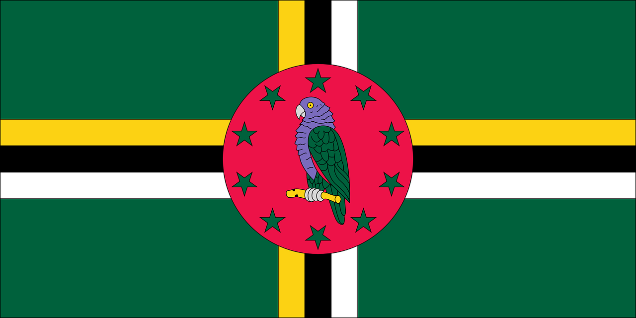 flag country dominica free photo