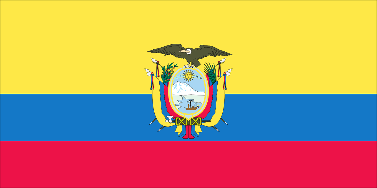 flag country ecuador free photo