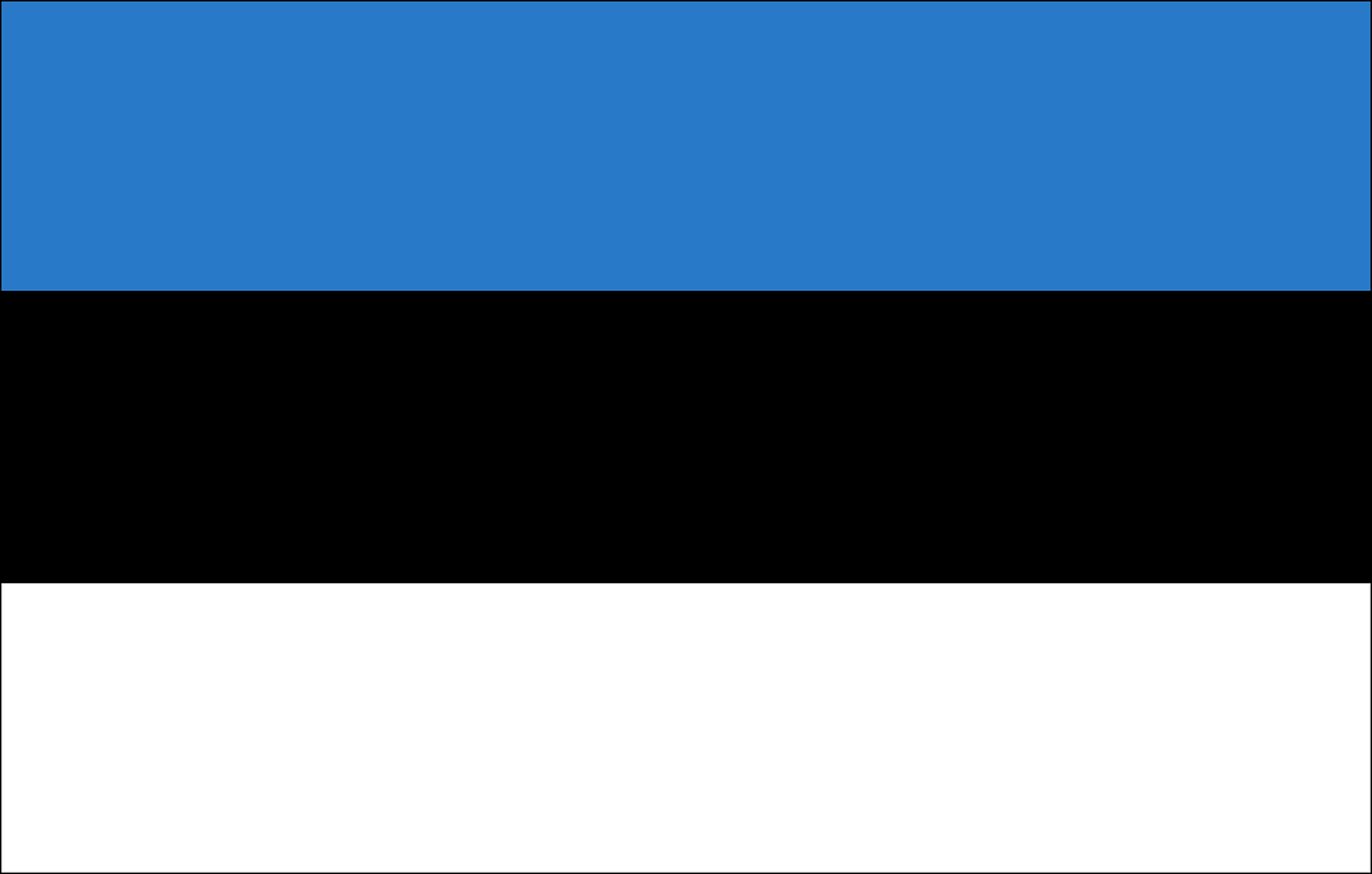 flag country estonia free photo