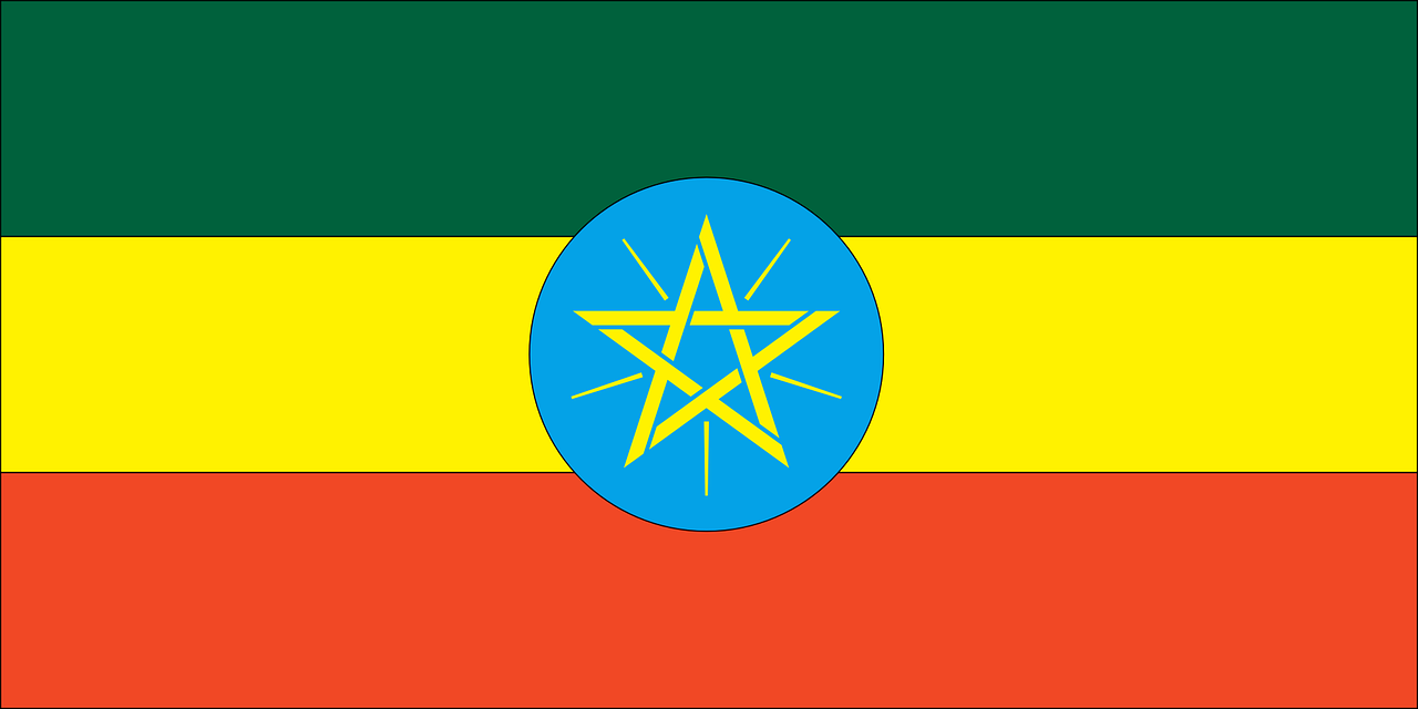 flag country ethiopia free photo