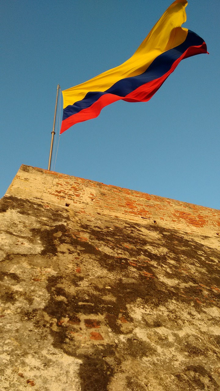 flag colombia country free photo