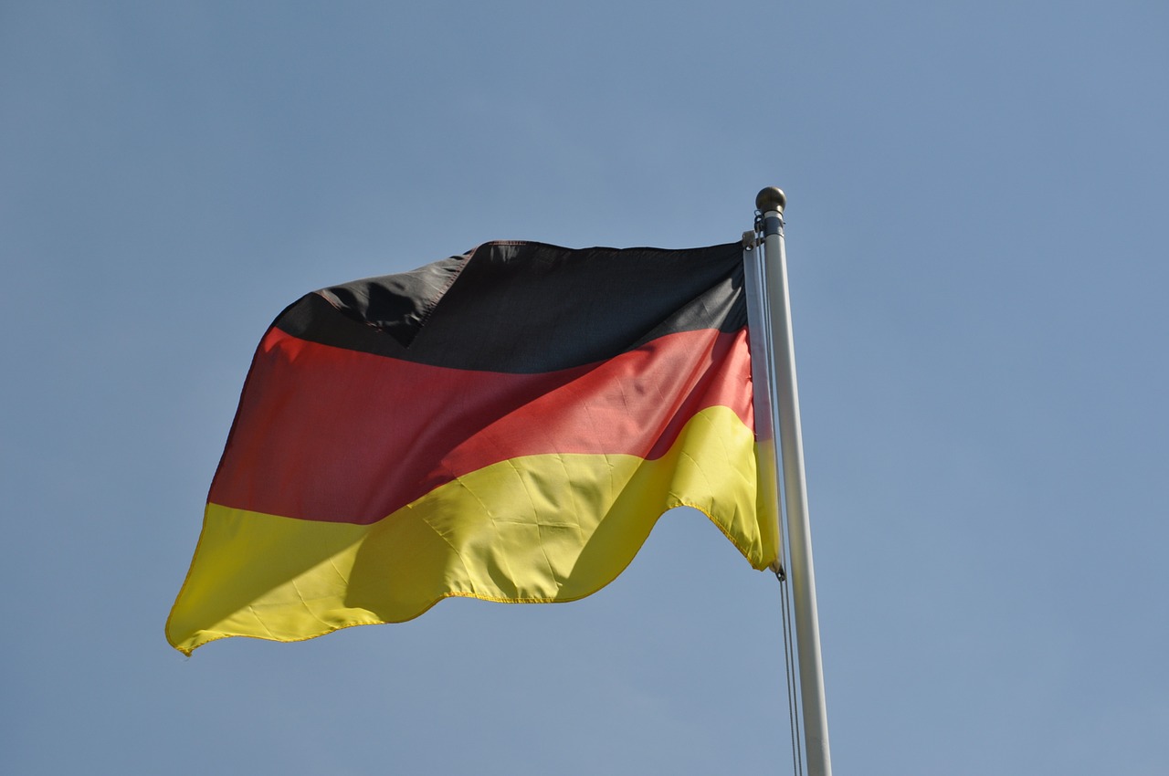 flag germany black red gold free photo