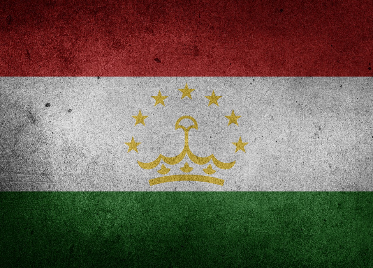 flag tajikistan asia free photo