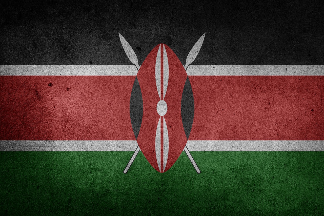 flag kenya africa free photo