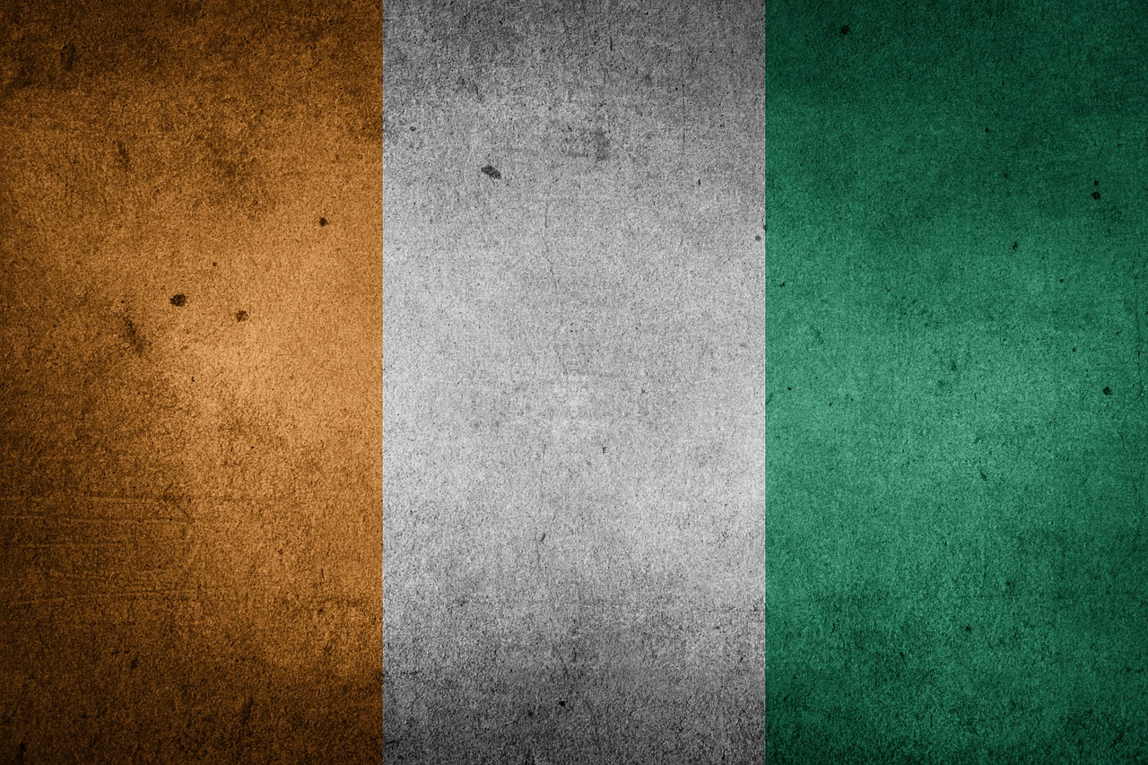 flag cote d'ivoire ivory coast free photo