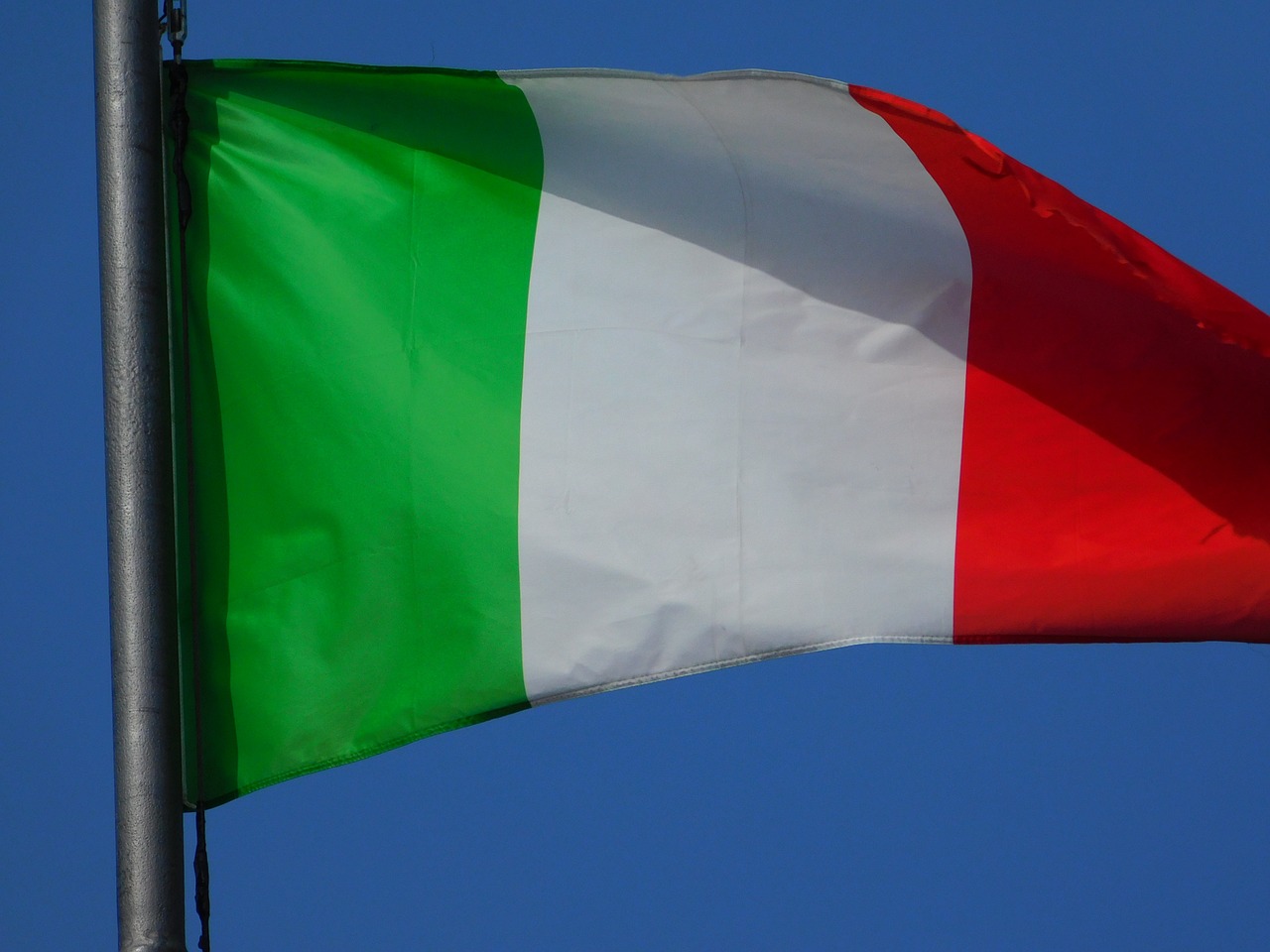 flag italy tricolor free photo