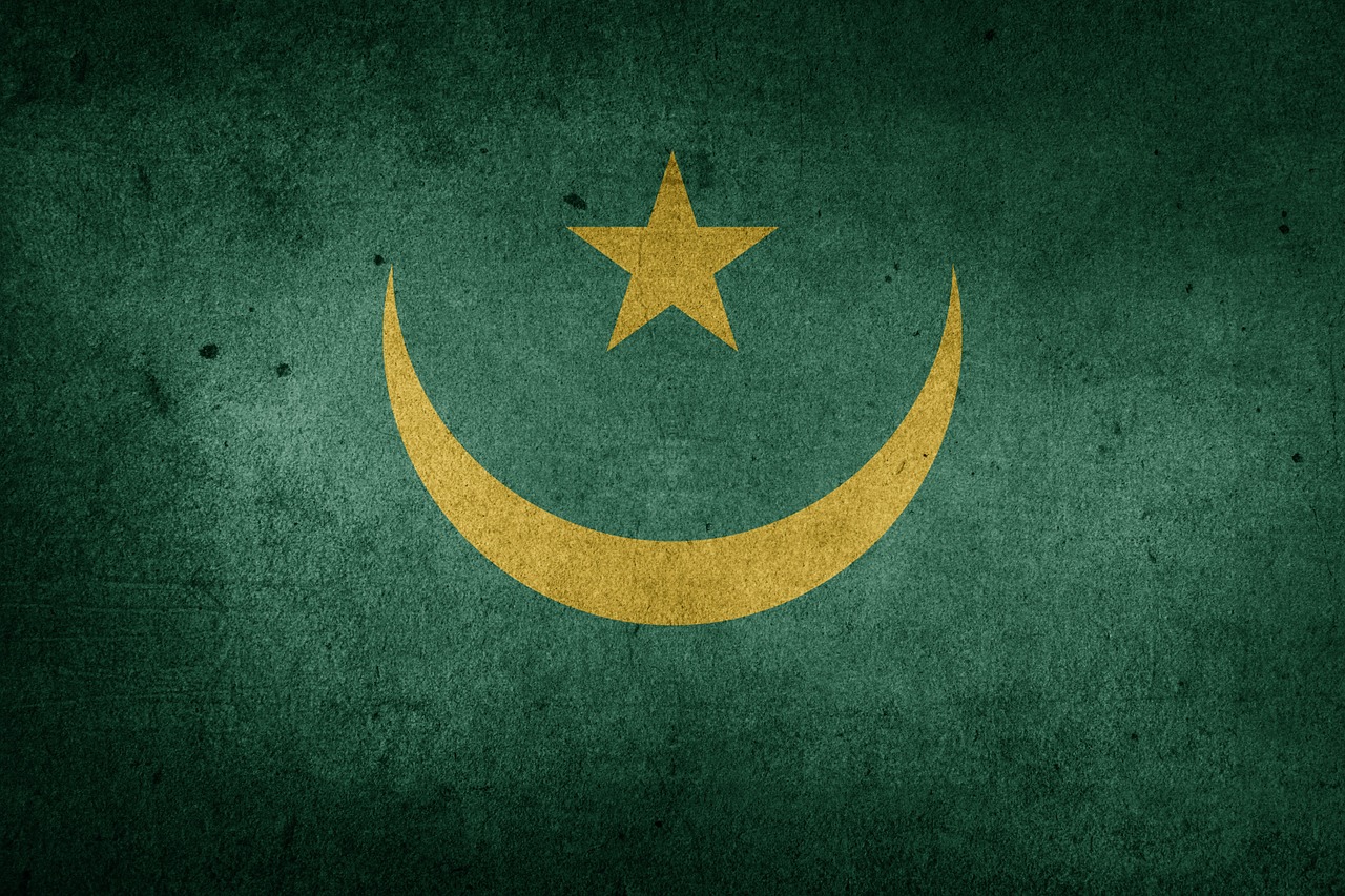 flag mauritania africa free photo