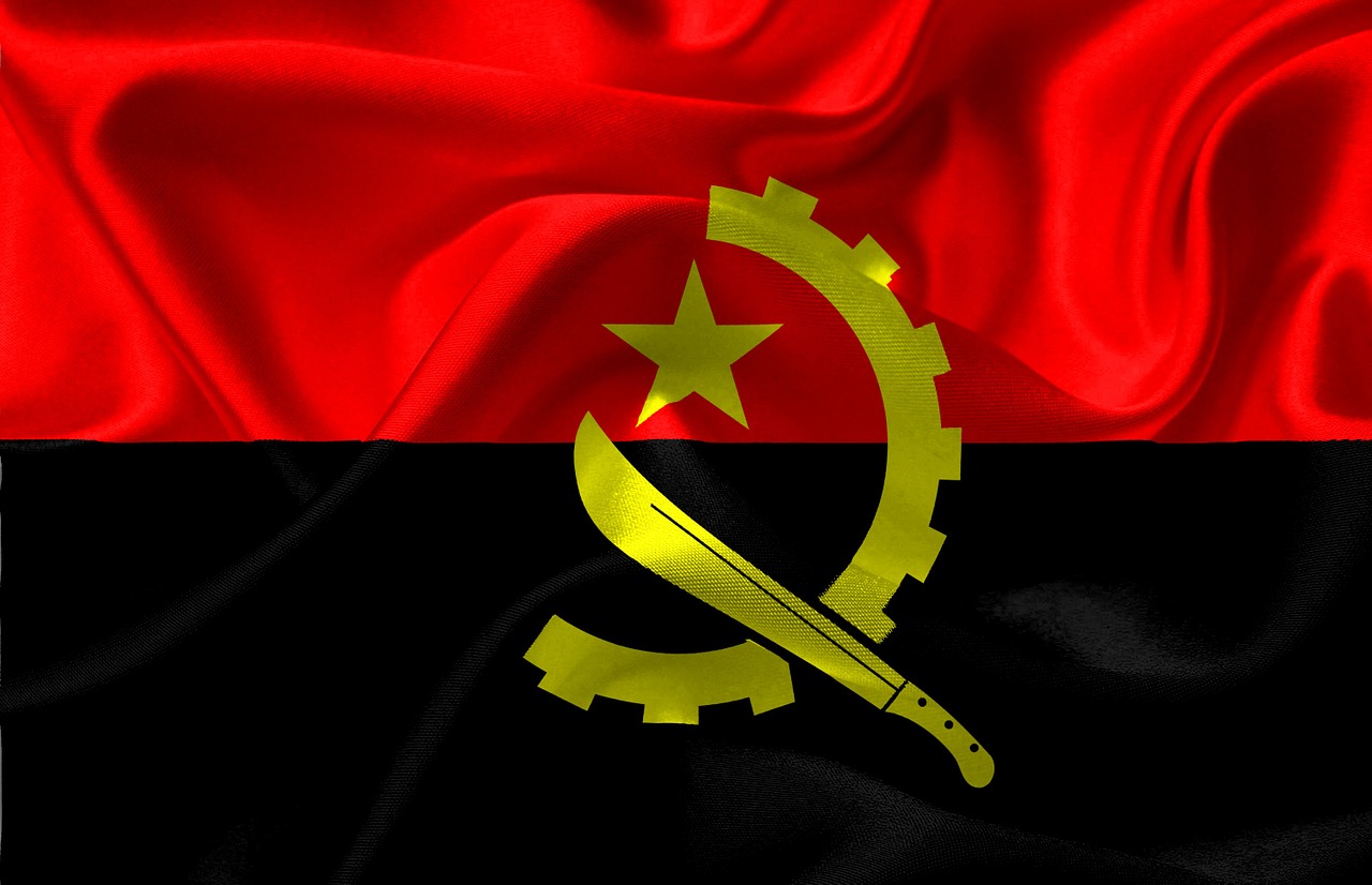 flag angola angola flag free photo