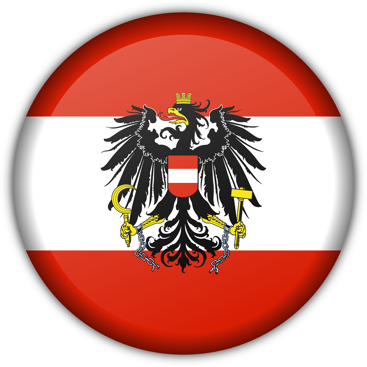 flag austria red free photo