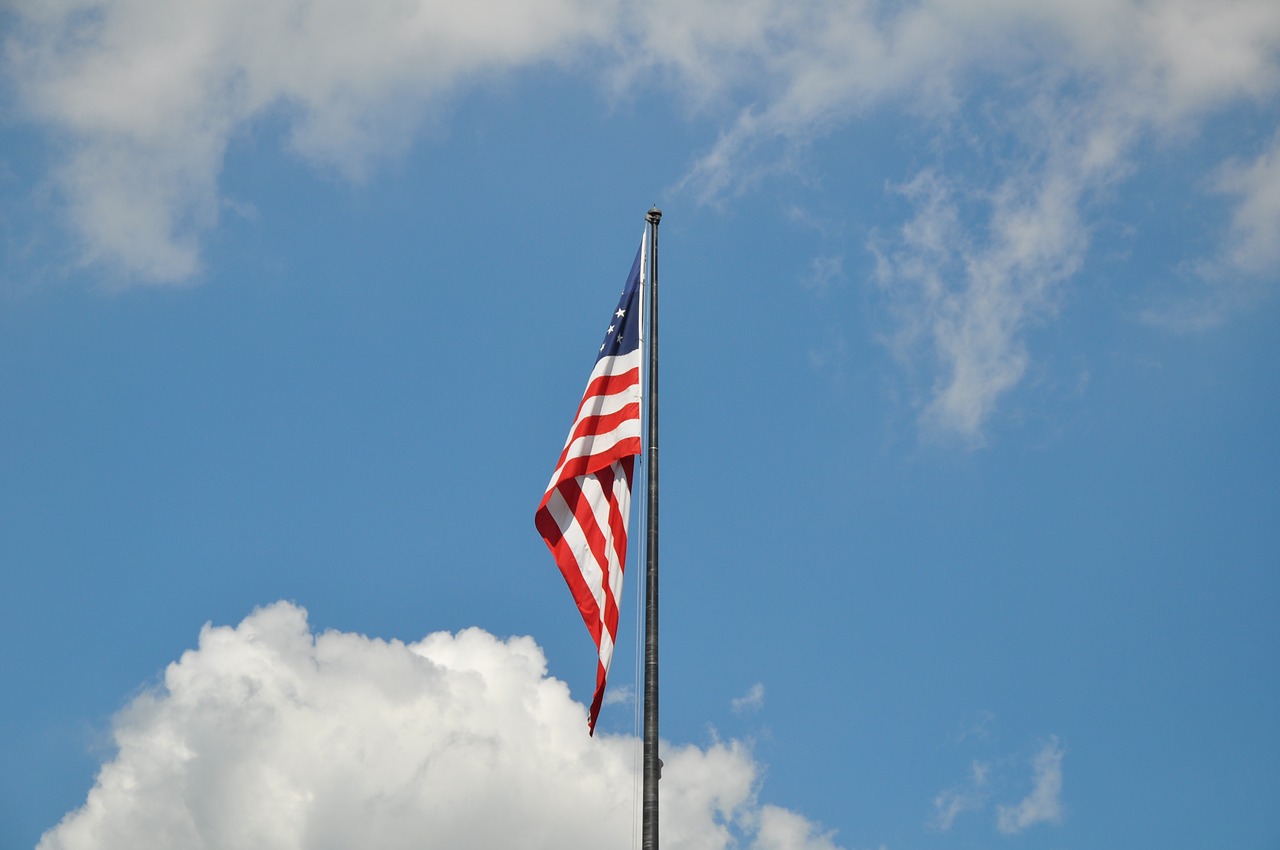 flag usa america free photo