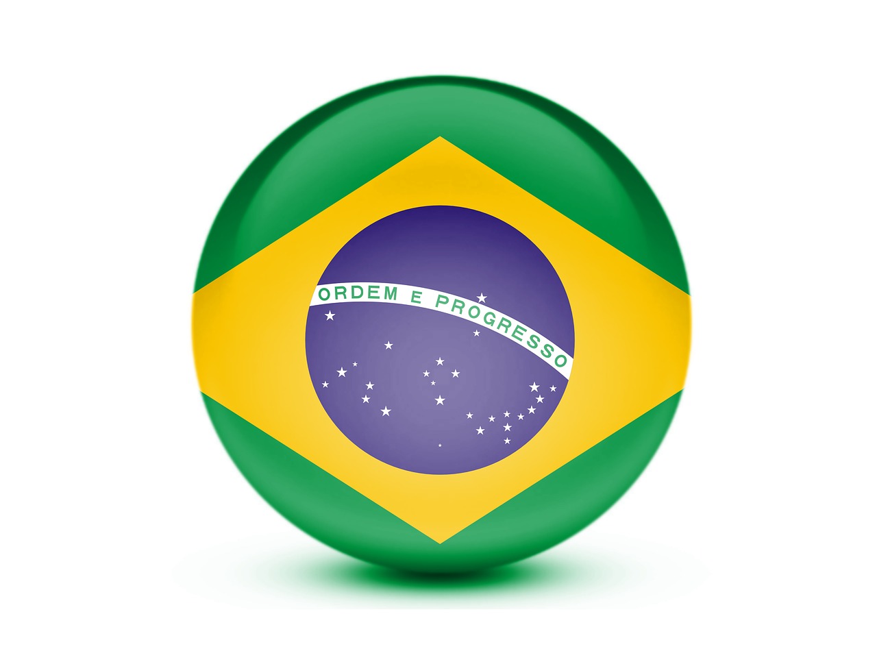 Бразильский флаг фото картинки