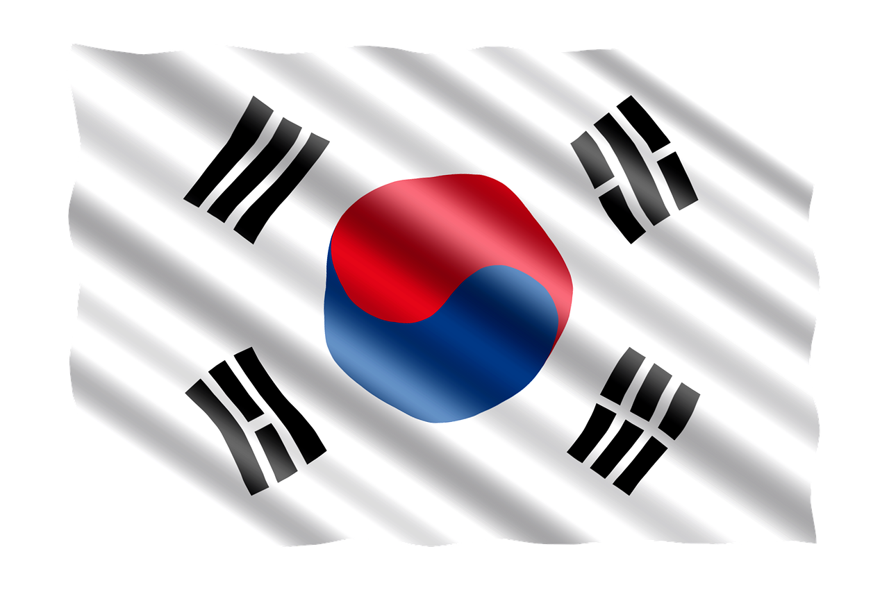 flag south korea free pictures free photo