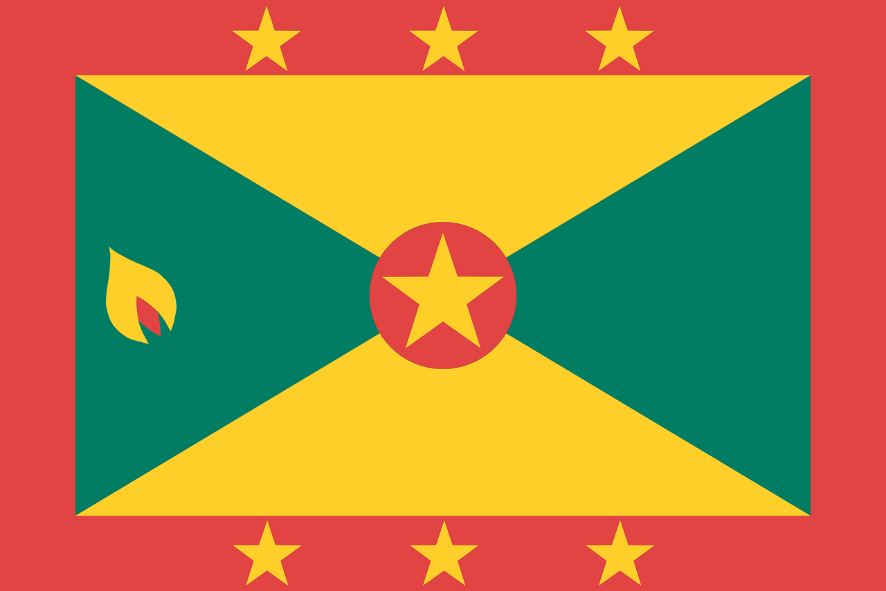 flag grenada grenadan flag free photo