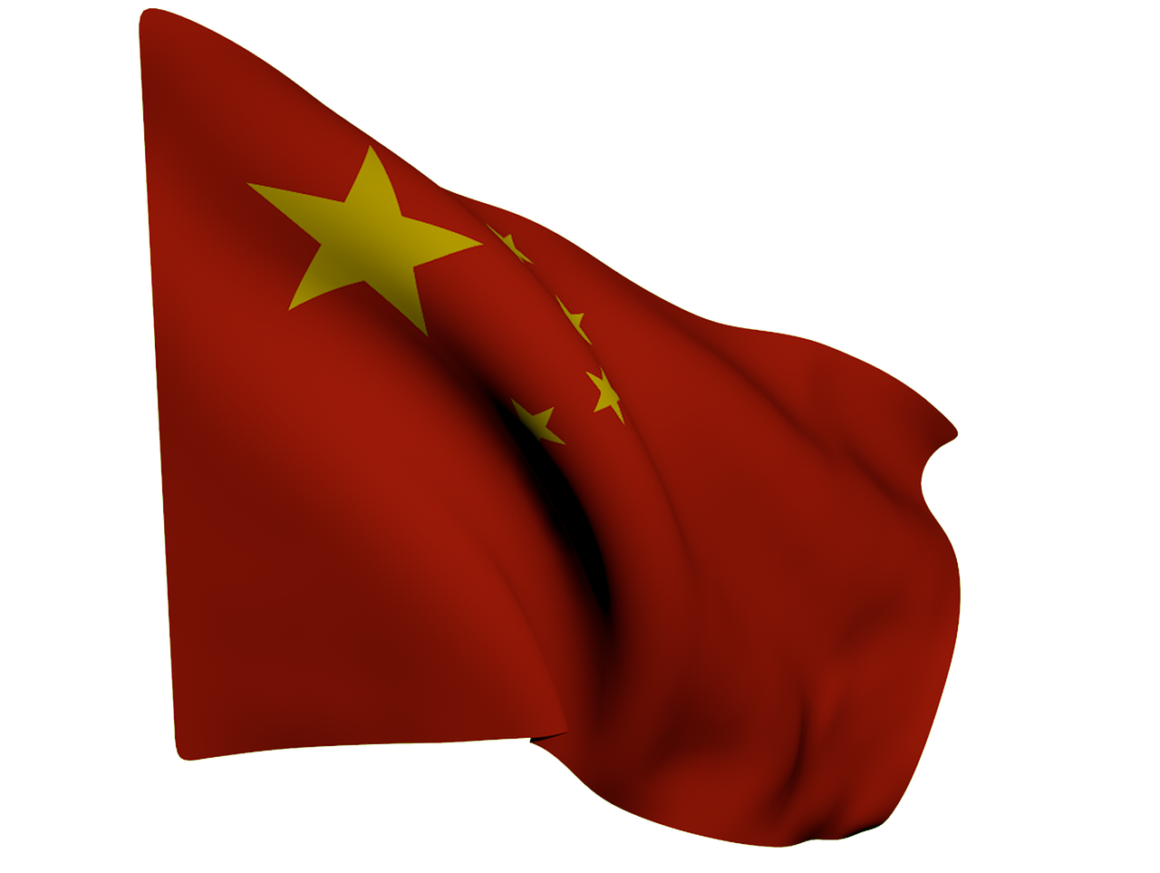 flag china red free photo