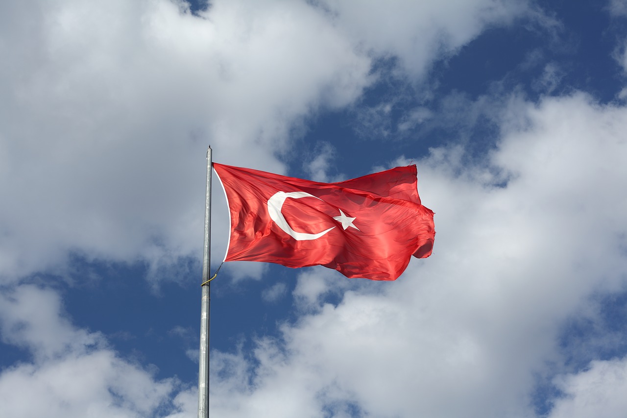 flag turkish turkey free photo