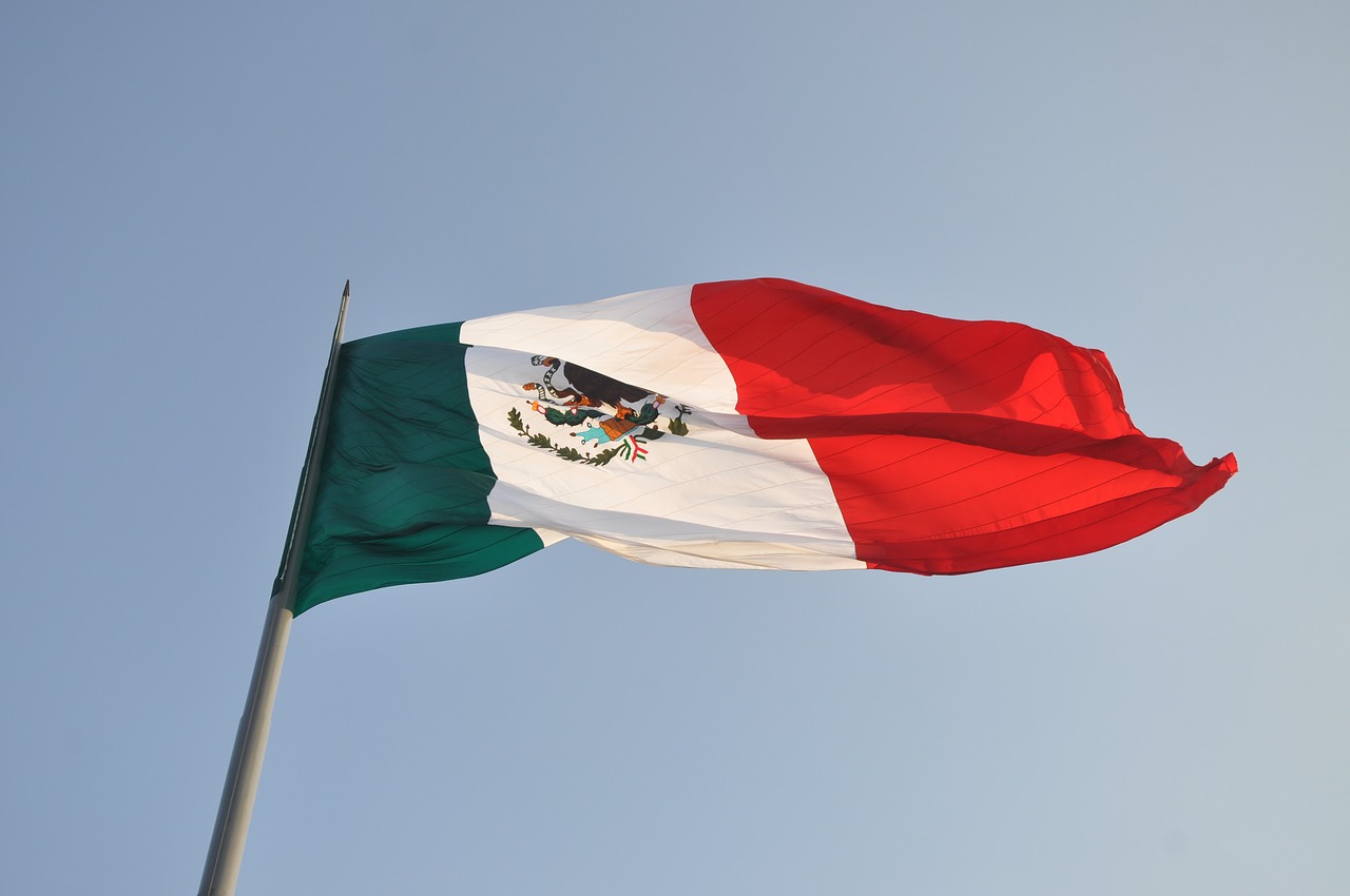 flag mexico mexican flag free photo