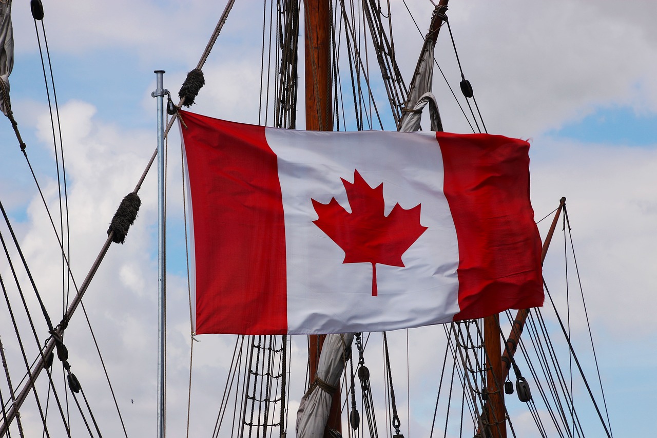 flag canadian flag canada free photo
