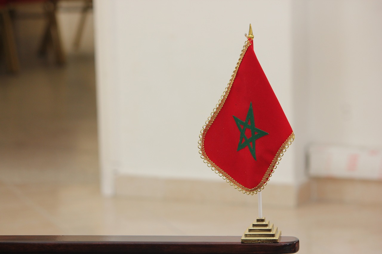 flag morocco country free photo