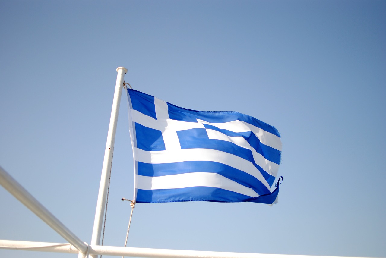 flag greece country free photo