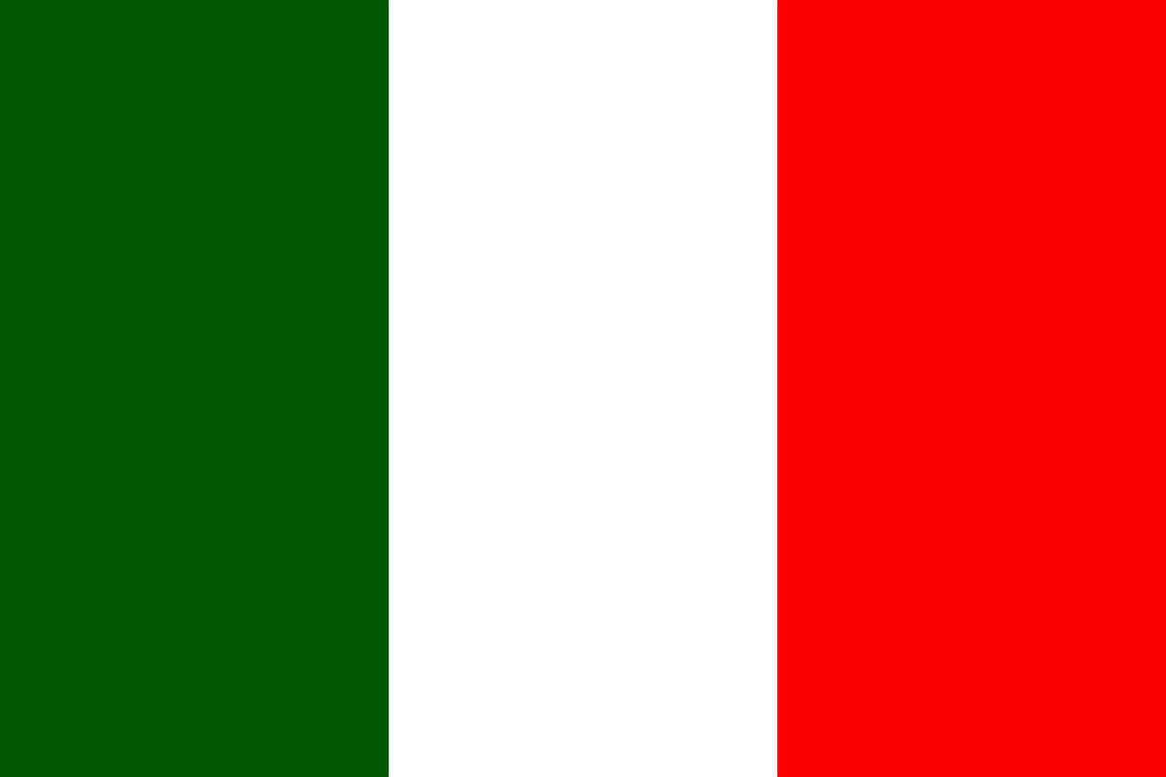 flag italian national free photo