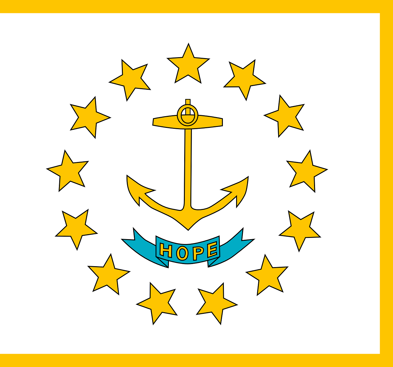 flag rhode island state free photo