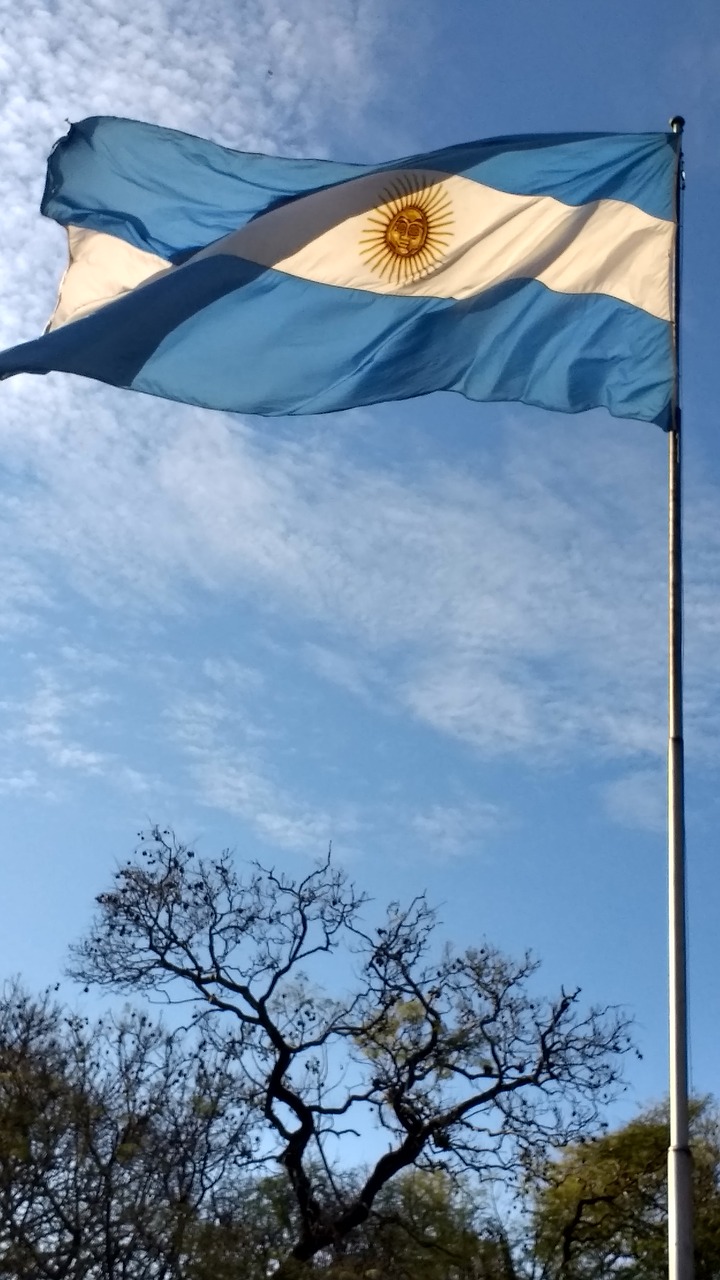 flag argentina autumn free photo